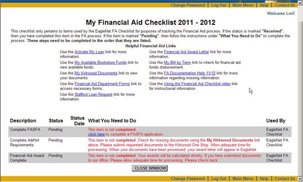  Financial Aid For College